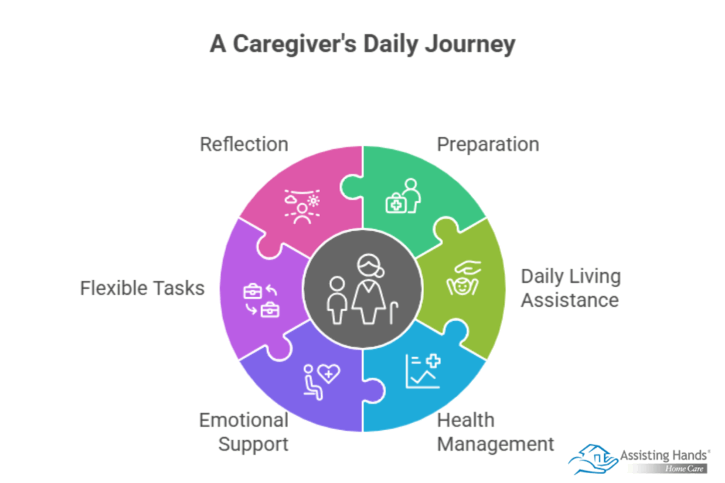 Inside a Caregiver’s Day: Compassion, Care & Commitment
